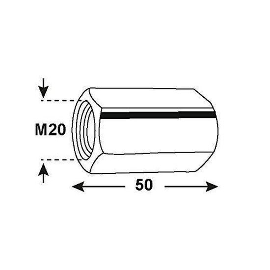 Lot De 25 Boulons Chariot Galvanisés 3/8-16 X 2-1/4 Pouces - Acier Grade 307, Tête Ronde