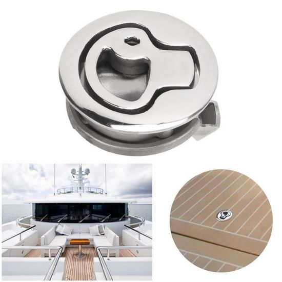 LATRAT Lot De 2 Anneaux De Levage Pour Pont De Bateau, Lève