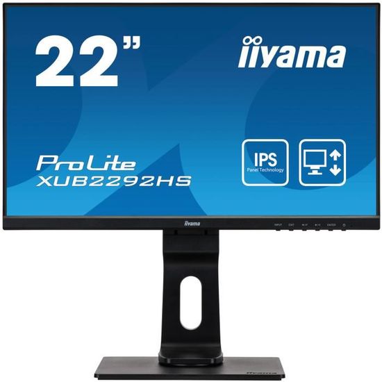 Moniteur Iiyama ProLice LE434S1-B1, 43 Pouces 4K UHD, LCD, Noir, Neuf
