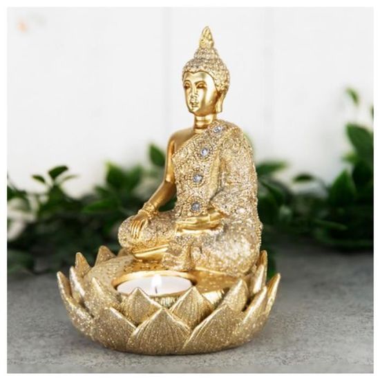 Porte encens résine Bouddha Chinois