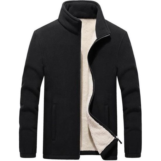 Manteau Polaire Homme Croft & Barrow 1/4 Zip, Gris, Taille M, Très Bon état (neuf Sans étiquette)