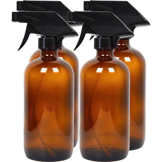 Flacons En Verre Ambré - | Huiles Essentielles & Hydrolats