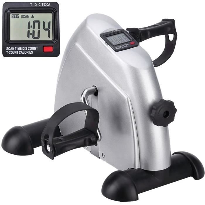 himaly Mini Velo Pédalier Appartement Appareil Musculation Fitness Cardio Sport Homme Femme Accessoire Entrainement Entraîner Les Br