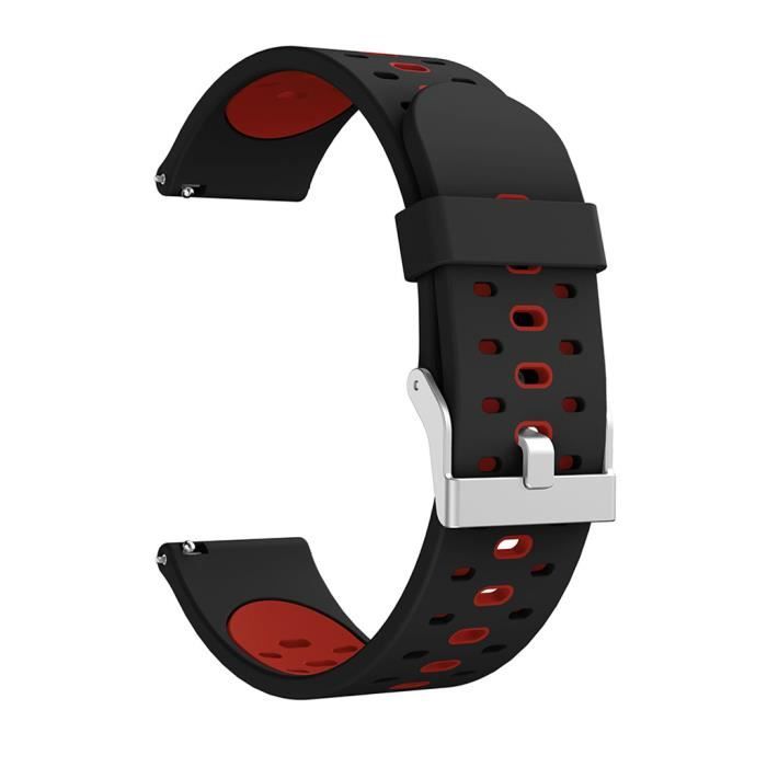 bracelet de montre vendu seul Bracelet de montre de rechange en silicone souple de sport pour montre Samsung Galaxy 42MM