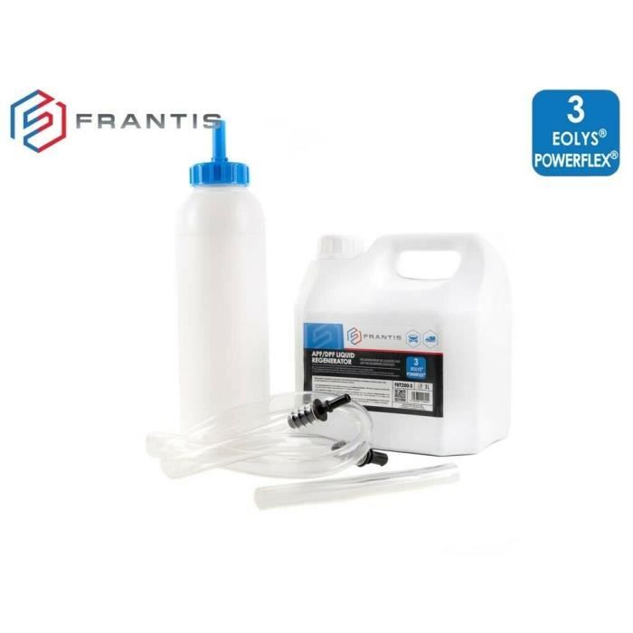 Additif DPF FAP Cérine Powerflex Bleu 3L C3 C4 Picasso C4 Cactus C8 DS3 DS4 DS5 Peugeot 2008 3008 308 5008 807 Boxer Expert Partner