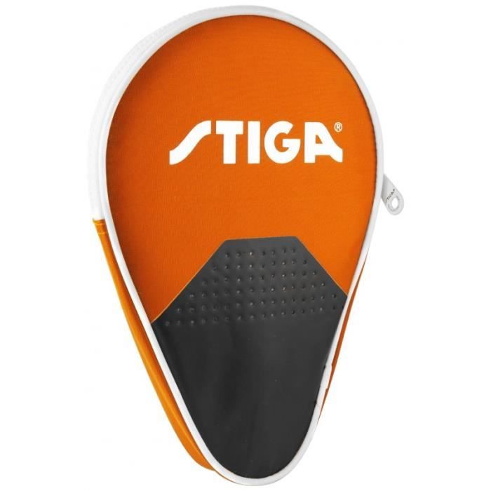 HOUSSE DE RAQUETTE DE PING PONG STIGA STAGE ORANGE