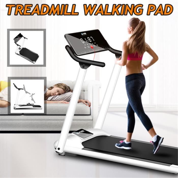 Tapis de Course Charge MAX 130KG Pliante de Tapis Roulant électrique Gymnase Fitness 10km / h