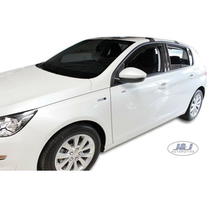 - Deflecteurs d'Air déflecteurs de vent Compatible avec Peugeot 308 II 5 Portes 2013-prés Htb/Break 2 pièces