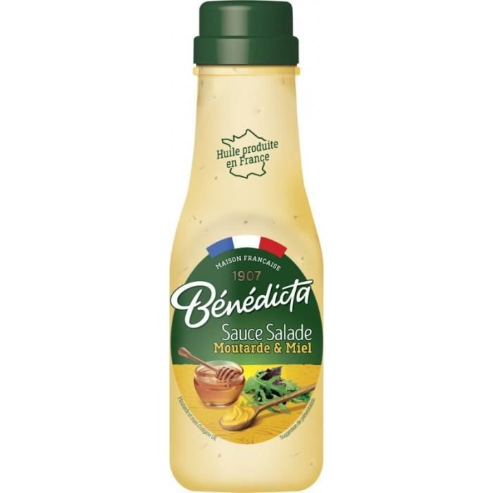 Benedicta Sauce salades moutarde & miel