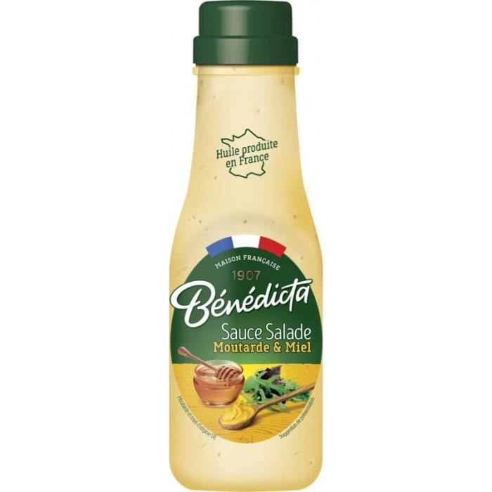 Benedicta Sauce salades moutarde & miel