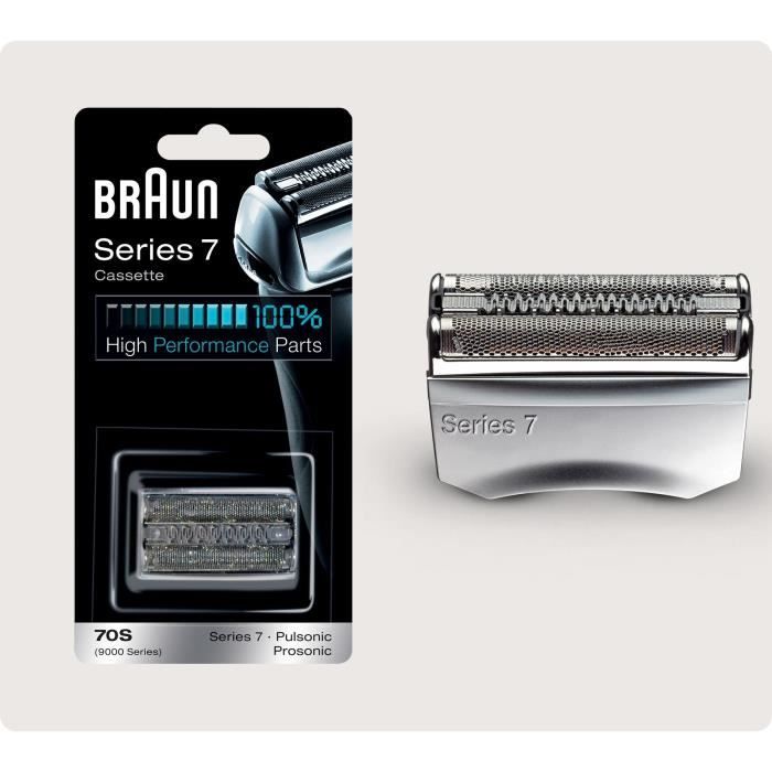 BRAUN Pièce de rechange cassette - 70S Series 7/Pu - Noir