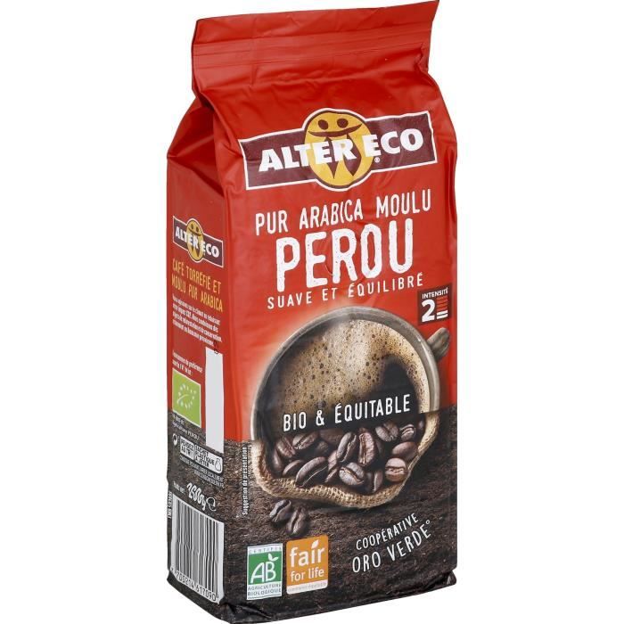 Alter Eco Café Perou 100% Arabica 260g