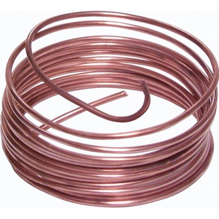 Tube cuivre recuit - Couronne de 5 mètres (4mm …