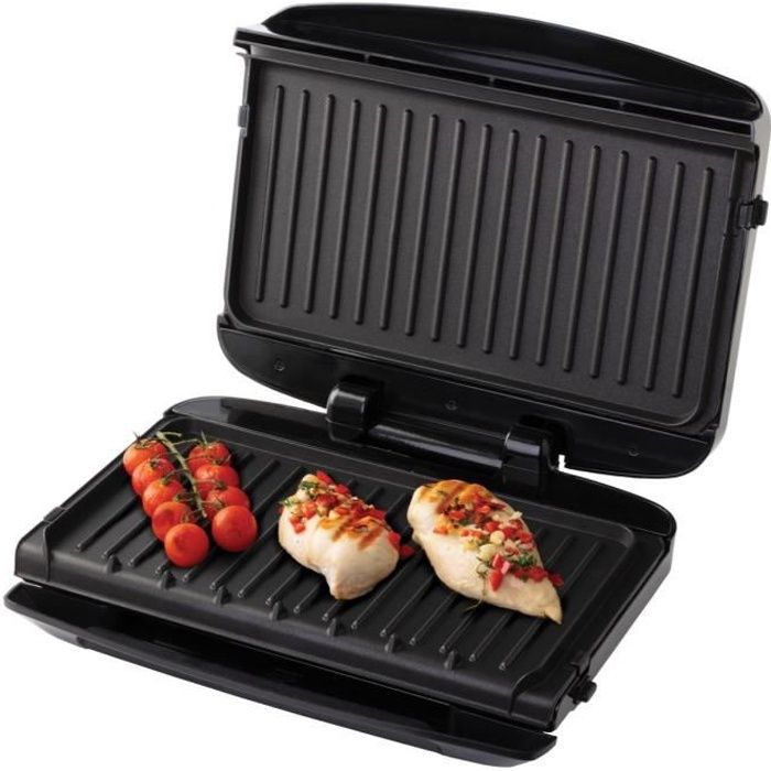 George Foreman 24330-56 Grill Electrique pour Viande, Poisson, Légume, Panini, 5 Portions