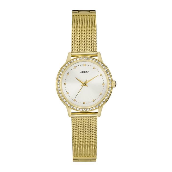Montre GUESS Acier - W0647L7 30 mm Jaune