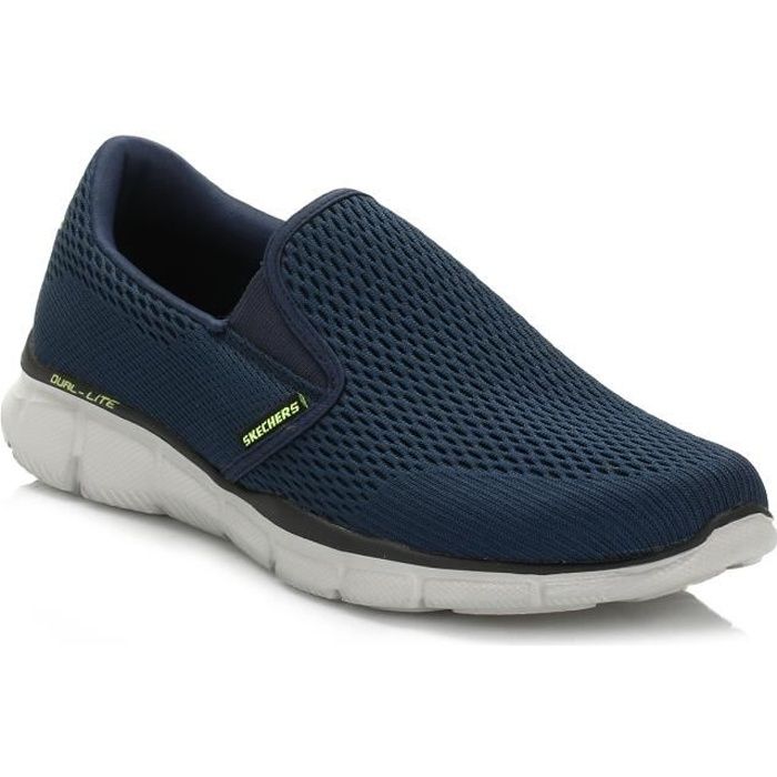 Skechers Homme Navy Equalizer Double Play Baskets