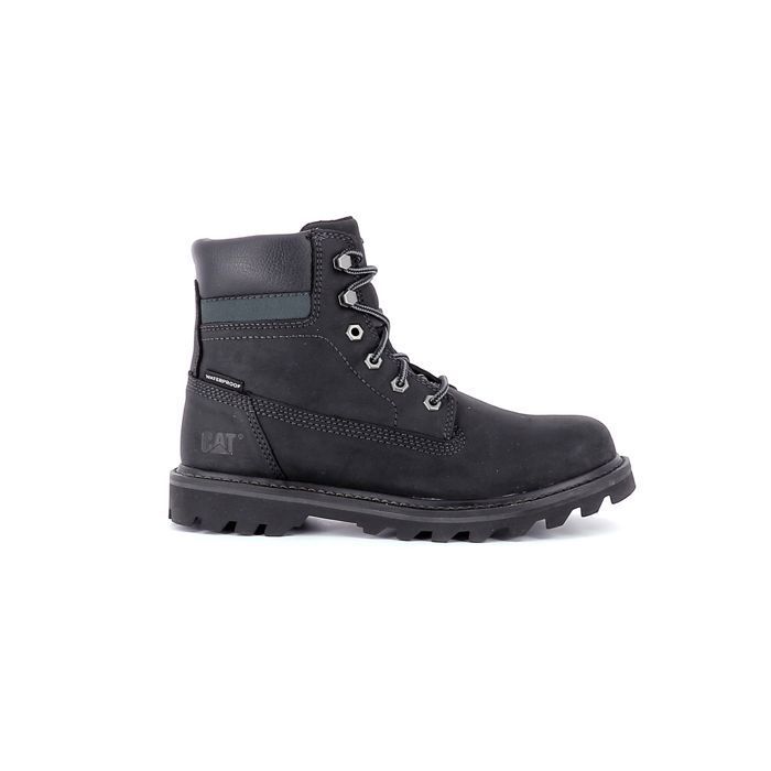 Caterpillar Bottillon Cuir Homme Noir