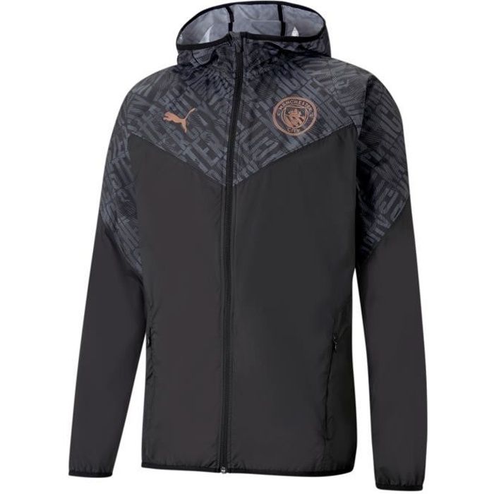 Veste Manchester City Warmup - noir/rose brillant - S