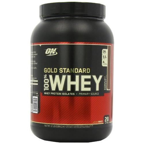 Optimum Nutrition Protéine 100% Whey Gold Standard Extrême Chocolat au Lait 908 g - 1030187