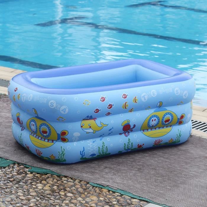 baignade baignoire pataugeoire gonflable piscine carrée piscine gonflable pour les enfants motif aléatoire