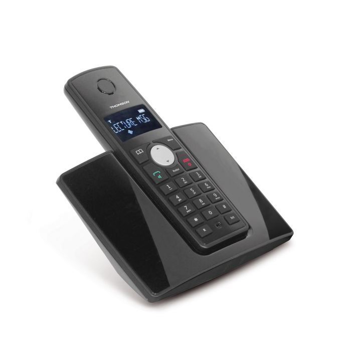 Thomson Beryl Solo Téléphone Sans Fil Sans Répondeur Noir