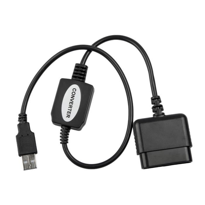 TRIXES Adaptateur de manettes PS2 sur PS3/PC via USB