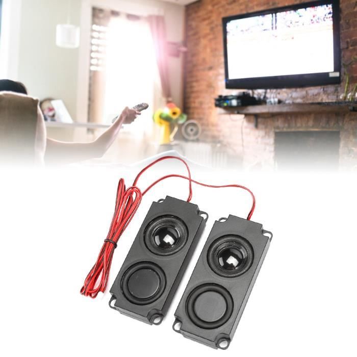 Haut-parleur audio noir, haut-parleur léger, pour moniteur TV