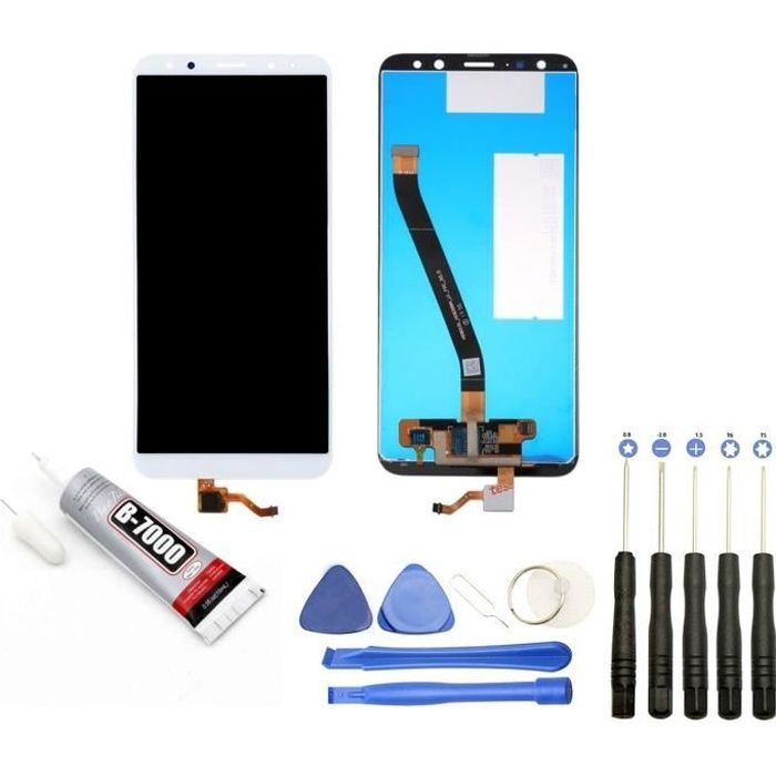 Ecran complet: Vitre tactile + Ecran LCD compatible avec Huawei Mate 10 LITE Taille 5.9\