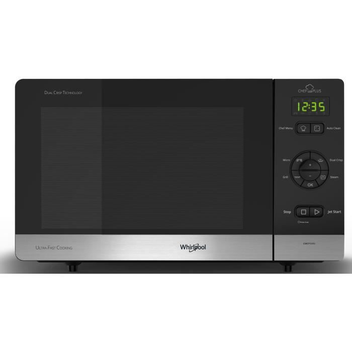 Micro ondes + Gril Whirlpool CMCP34R6 BL CHEF PLUS Gris