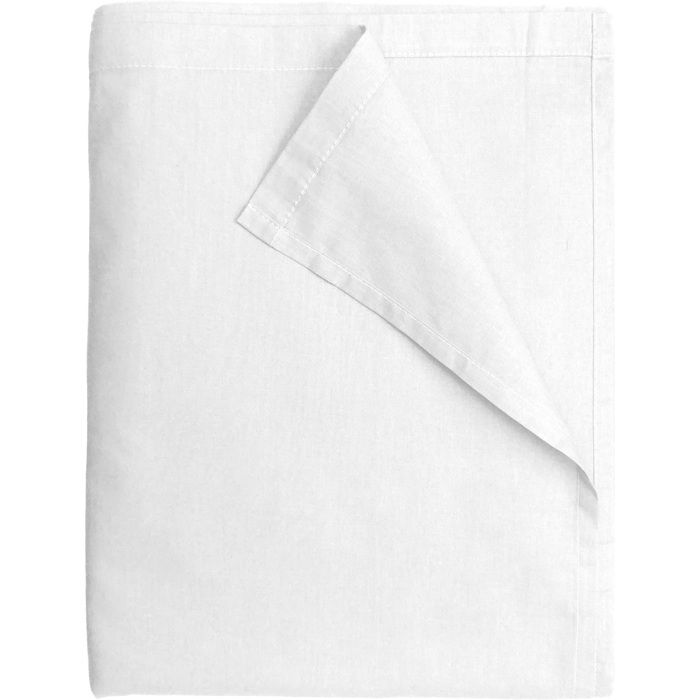 Drap Plat 240x300 cm Blanc - 100% coton 57 Fils Drap Plat 240x300 cm Blanc - 100% coton 57 Fils
