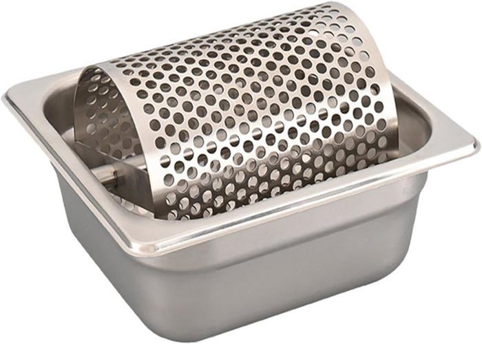 Rouleau à Beurre En Acier Inoxydable 304 – Capacité 1L, Avec Spatule, Pour Cuisine Professionnelle Ou Amateur
