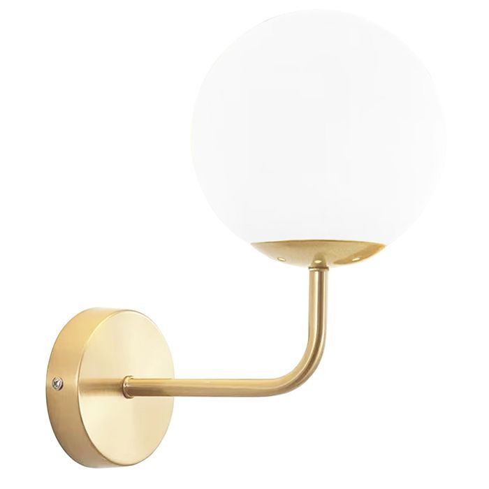Applique Murale Toolight G096-1W Spot Murale Or Blanc 15X15X15Cm