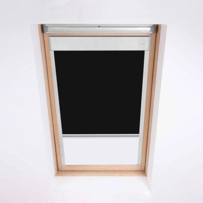 Classic Roof Blinds Optilight Store occultant pour fenêtres de toit Optilight Code 114/118 Gris foncé