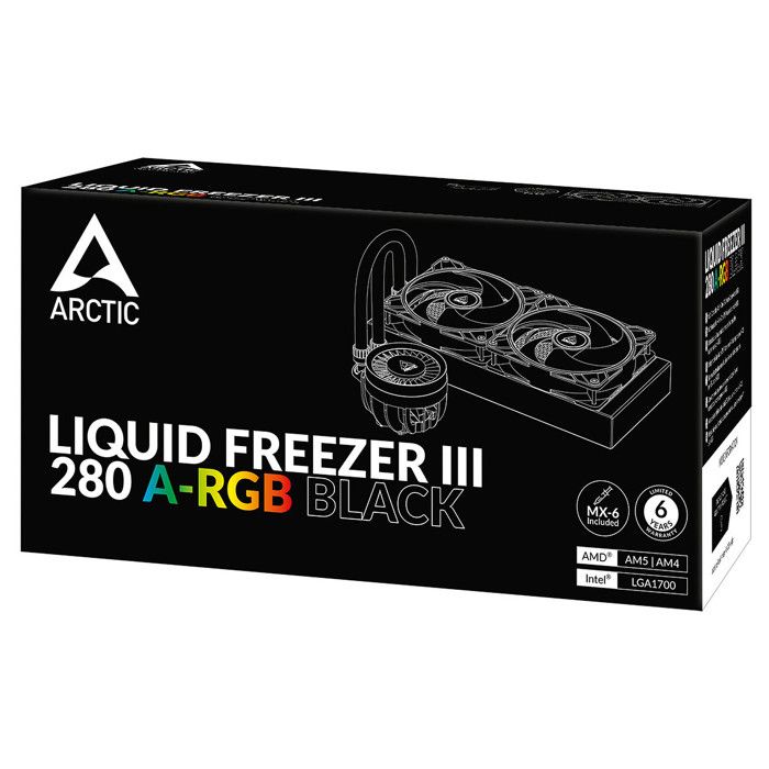 Kit de watercooling pour processeur Arctic Liquid Freezer III RGB