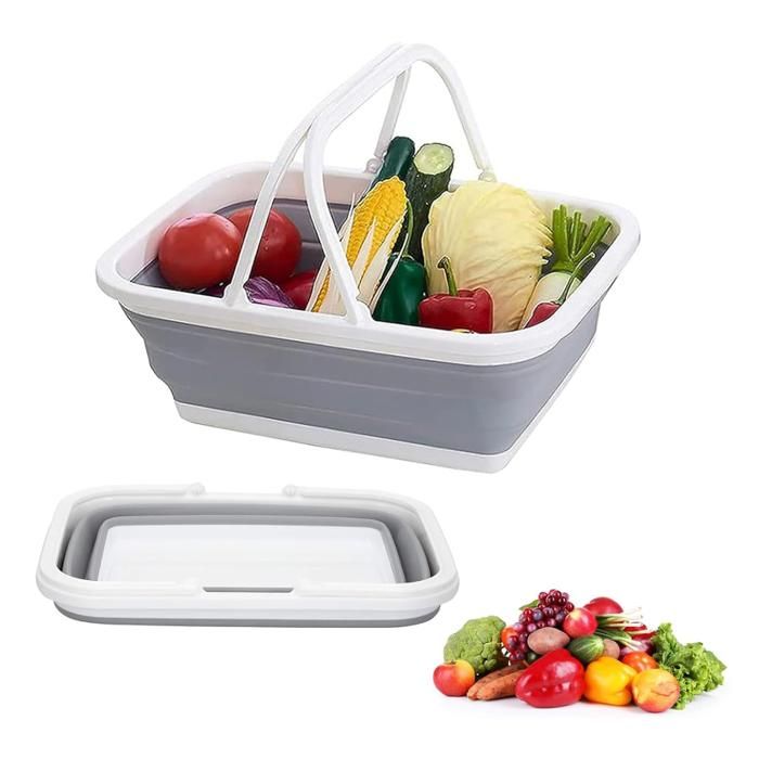 Panier isotherme - 27 l - Portable - Pliable - Avec poignées