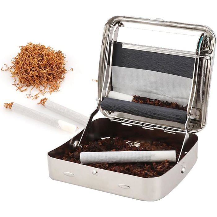 Machine rouler les cigarettes - En mtal - 78 mm - Argent - 78 mm 78MM ...