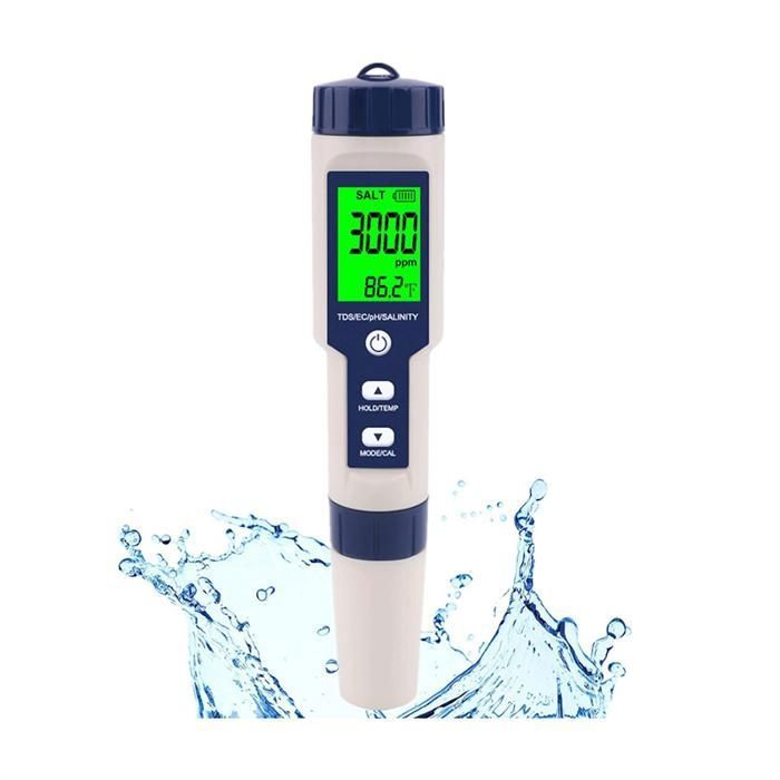 Testeur de sel de piscine, compteur de salinité numérique, testeur de — free download