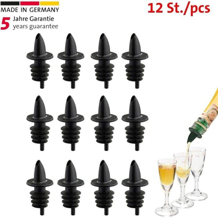 Bec Verseur En Inox Pour Bouteille - Col Mini 25 Mm - Avec Clapet - Neuf