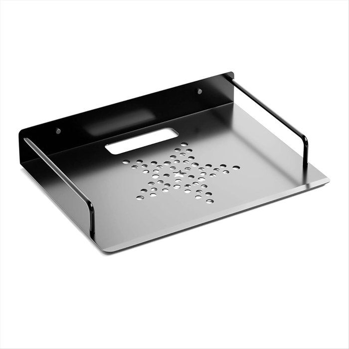 ÉTagèRe de Projecteur éTagèRes Flottantes pour Centre de Divertissement éTagèRe pour Lecteur DVD Support de Routeur en MéTal