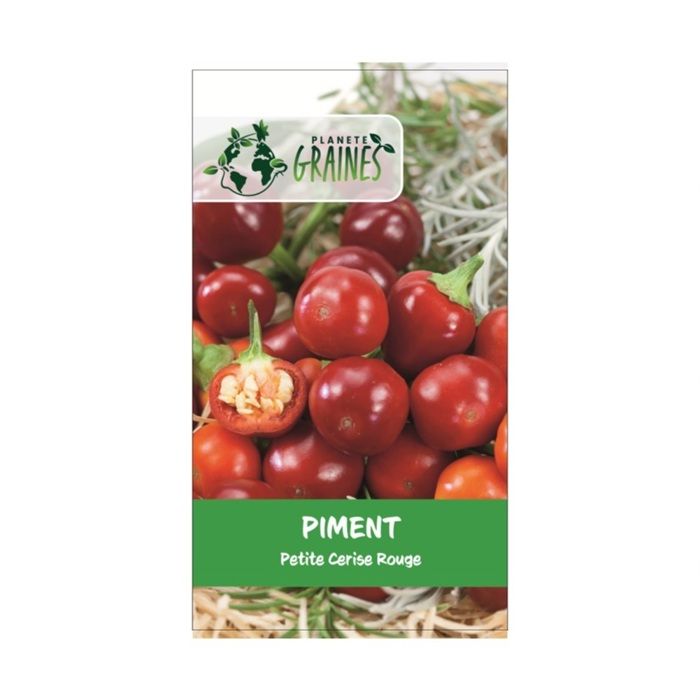 35 Graines de Piment Red Cherry - Piment Cerise Rouge