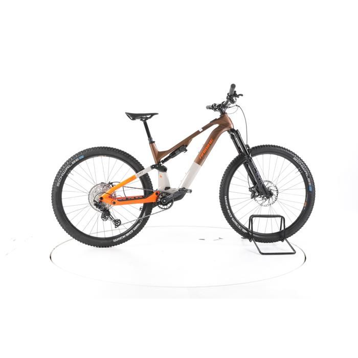 Acheter Vélo électrique - Haibike Lyke CF 10 - marron - VTT électrique tout suspendu - FAZUA 430 Wh Reconditionné Reconditionné - 2989,00 € Vélo électrique - Haibike Lyke CF 10 - marron - VTT électrique tout suspendu - FAZUA 430 Wh Reconditionné Reconditionné - Haibike reconditionné disponible sur Cdiscount Seconde Vie