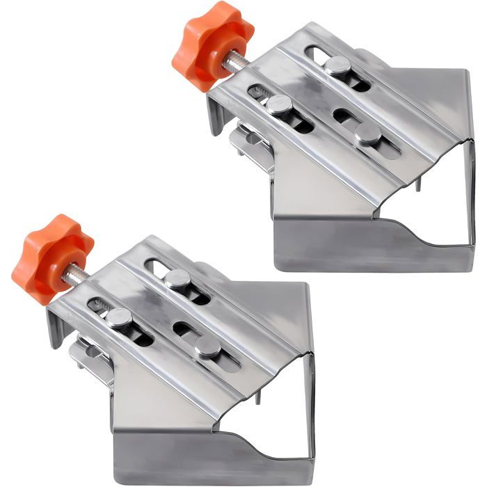Tendeur angle acier inoxydable 90° pin swing poignée unique travail bois ingénierie cadre photo