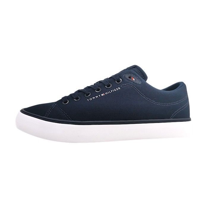 Hommes Tommy Hilfiger chaussure à lacets sportive Harlem Core II Textile Lacets Plat - desser sky Hommes Tommy Hilfiger chaussure à lacets sportive Harlem Core II Textile Lacets Plat - desser sky