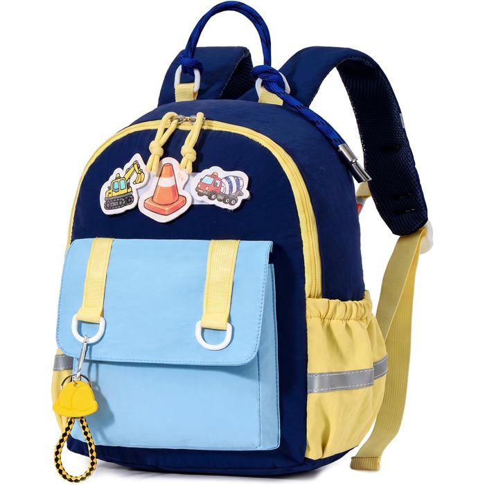 Sac À Dos Enfant Maternelle Garçon Avec Bretelles De PoitrineCartable Maternelle Réfléchissant&ImperméableSac Enfant Maternelle