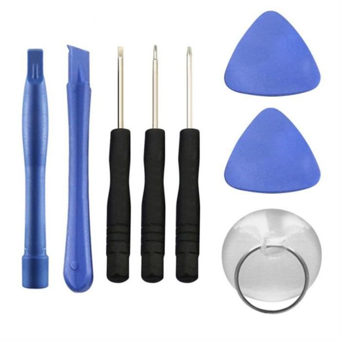 Kit D'Outils De Réparation Levier D'Ouverture Téléphone Portable 8 En 1 Tournevis Pour Smartphone Iphone x6947x