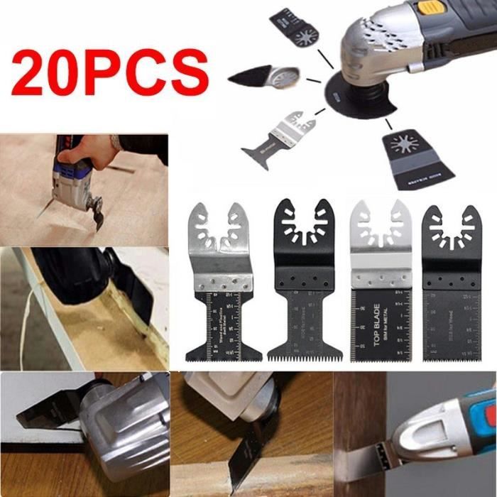 Lame De Scie Oscillante Multi Outils 20 Pieces Pour Makita Bosch Fein Bosch Multimaster Achat Vente Scie Lame De Scie Lame De Scie Oscillante Cdiscount