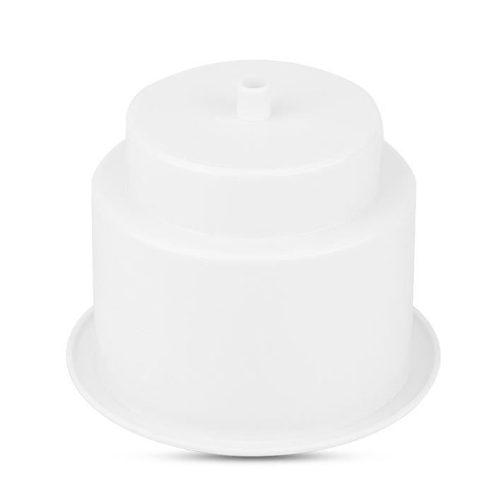 Aqxreight Porte-gobelet Marin Universel Blanc - Support Bouteille Bateau RV Avec Trou De Vidange
