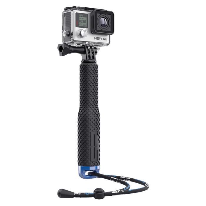 ®cBOX Perche Monopode Téléscopique Selfie étanche Waterproof en Alu 14-48cm pour GoPro