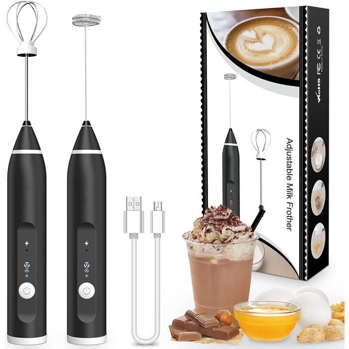 Nouveau Mini Handy Electric Fouet Mixeur Café Appareil à faire mousser le lait Foamer Cuisine Outil