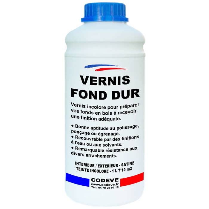 Vernis Fond Dur - Pot 1 L - Codeve Bois